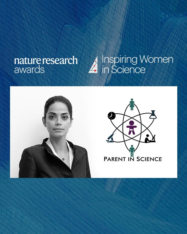 Nature research awards photo of a woman