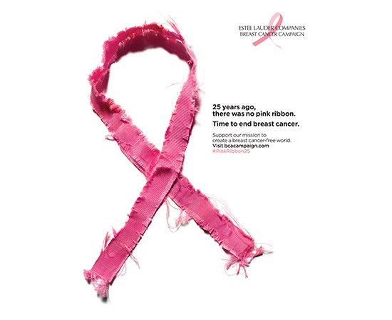 The Campaign marks its 25th Anniversary with the largest-ever one-year fundraising goal of $8 million and a global commitment that is stronger than ever: It's time to end breast cancer. The BCA Campaign changes its name to The Estée Lauder Companies’ Breast Cancer Campaign.